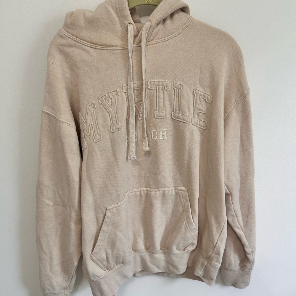 Swell Tan Sweater with Textured Design